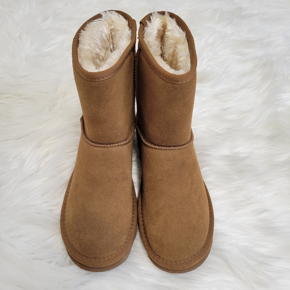 CLEARANCE Time and Tru fur suede snow boots - Picture 2 of 6